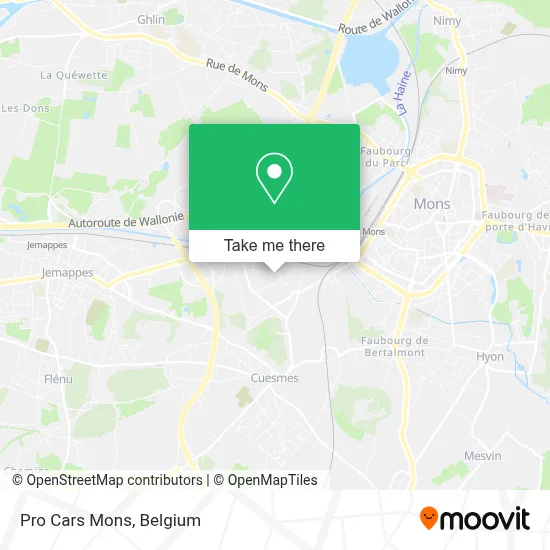 Pro Cars Mons map