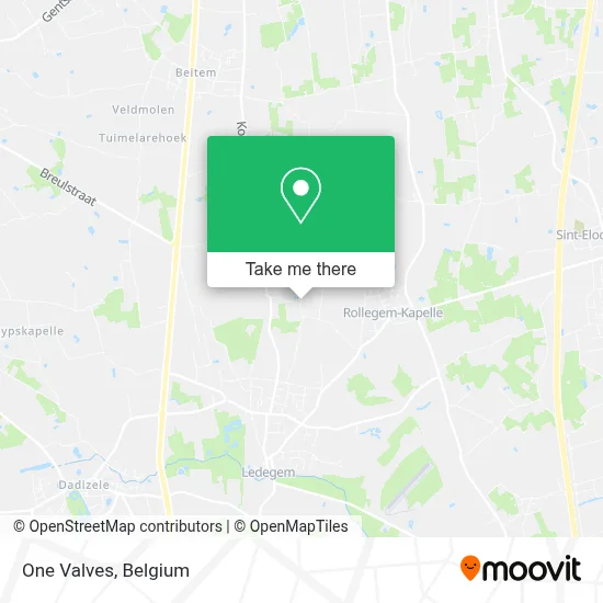 One Valves map