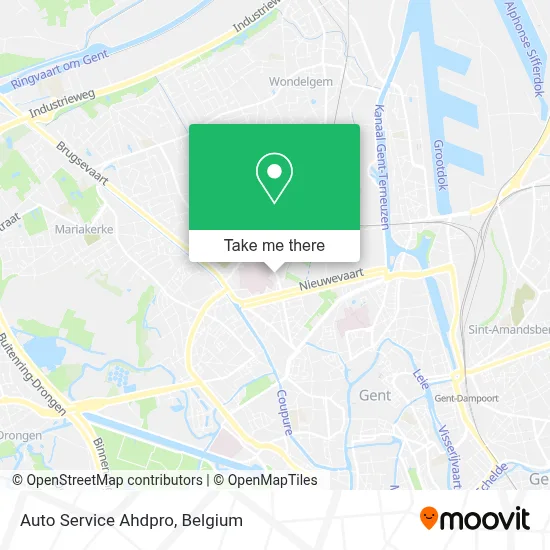Auto Service Ahdpro map