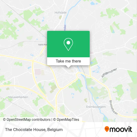 The Chocolate House map