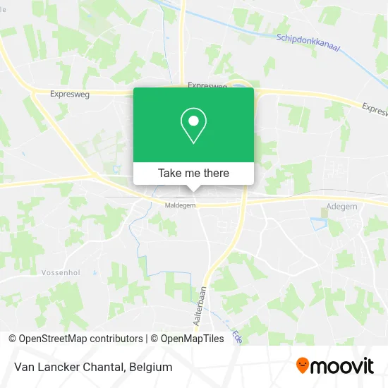 Van Lancker Chantal map