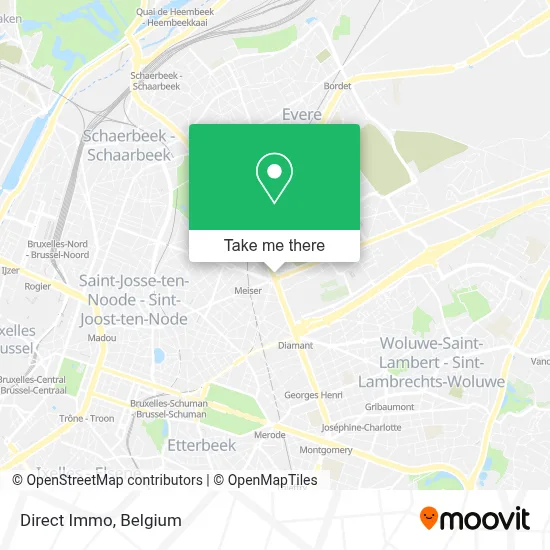 Direct Immo map