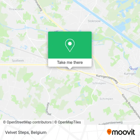 Velvet Steps map