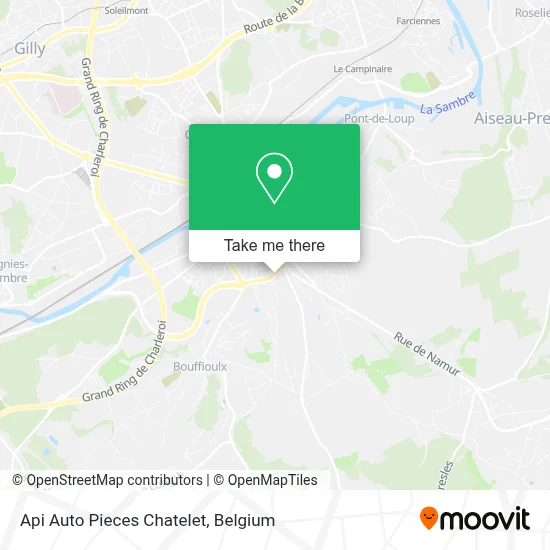 Api Auto Pieces Chatelet map