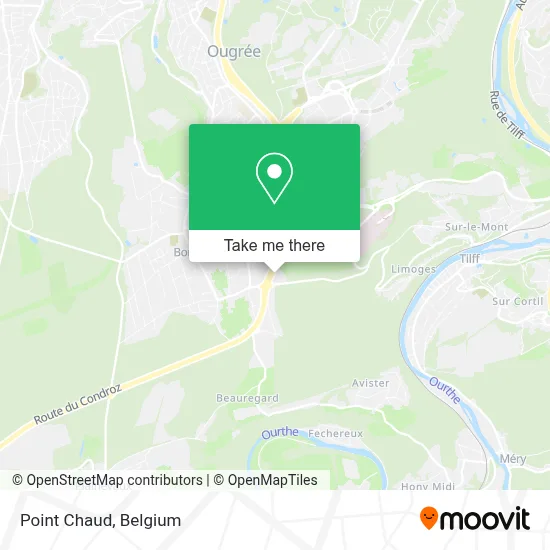 Point Chaud plan