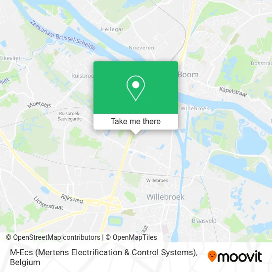 M-Ecs (Mertens Electrification & Control Systems) map