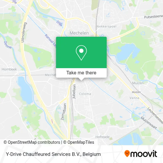 Y-Drive Chauffeured Services B.V. map