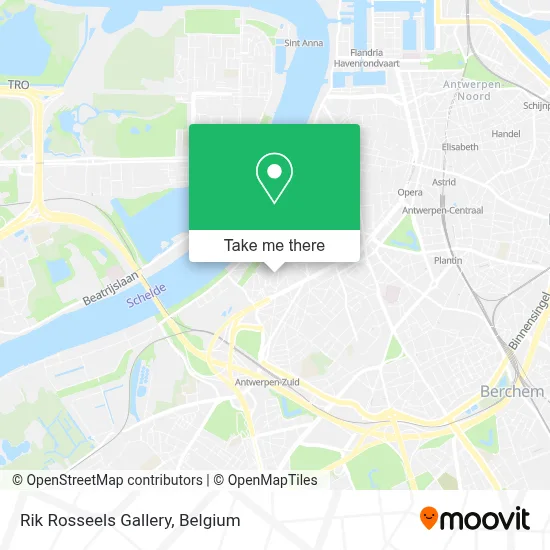 Rik Rosseels Gallery map