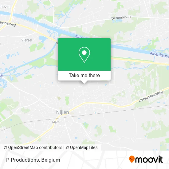P-Productions map