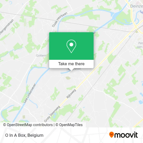 O In A Box map