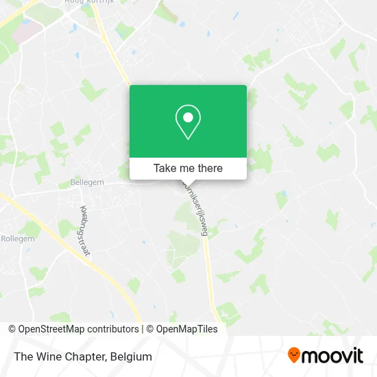 The Wine Chapter map