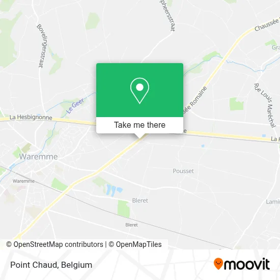 Point Chaud plan