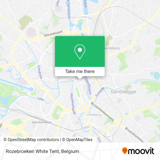 Rozebroeken White Tent map