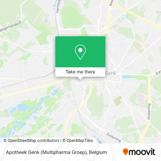 Apotheek Genk (Multipharma Groep) map