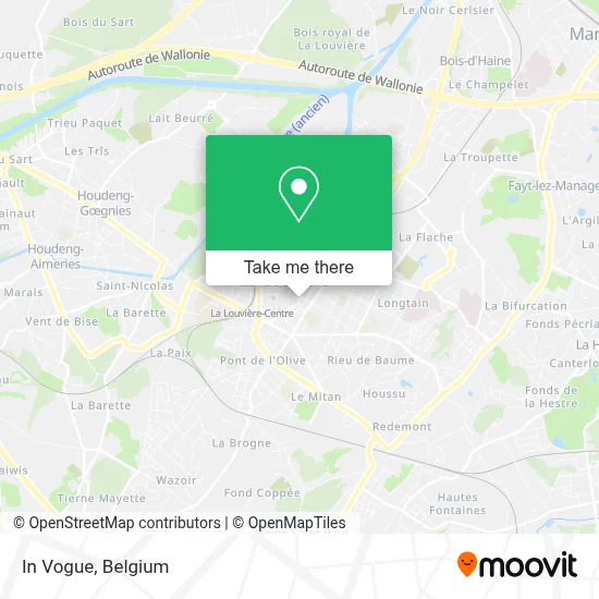 In Vogue map