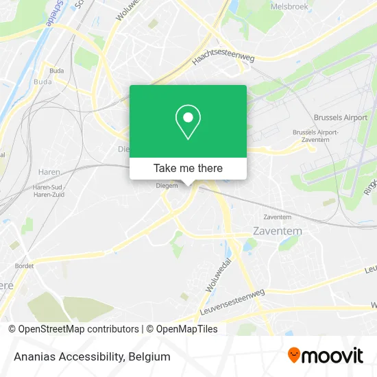 Ananias Accessibility map