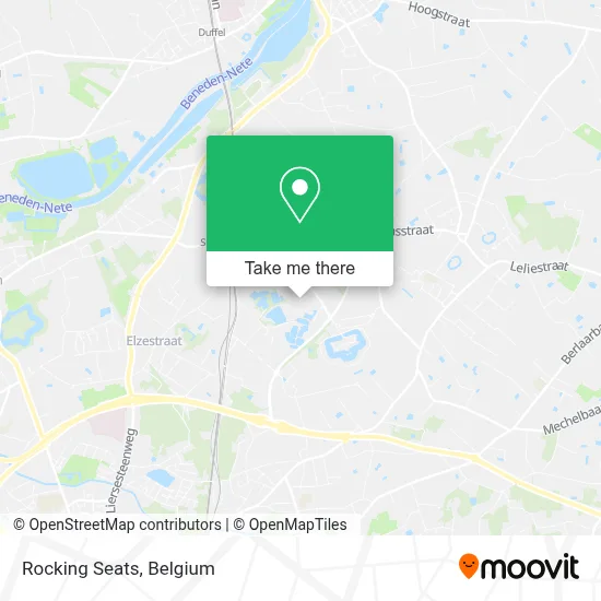 Rocking Seats plan