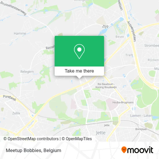 Meetup Bobbies map