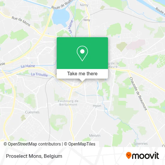 Proselect Mons map
