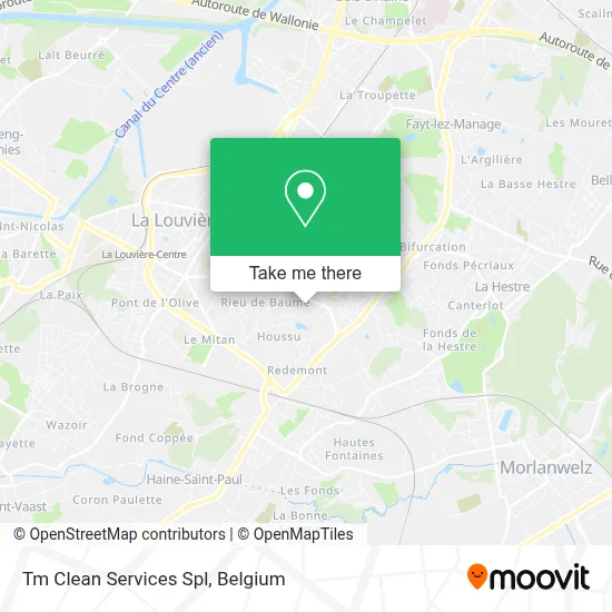Tm Clean Services Spl map