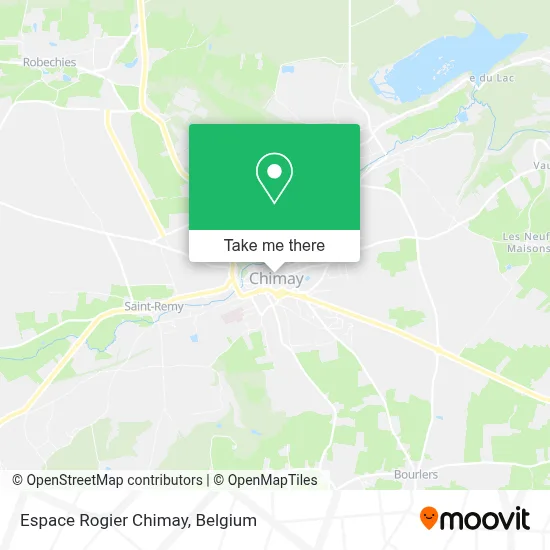 Espace Rogier Chimay plan