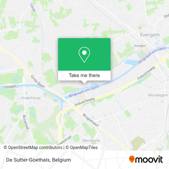 De Sutter-Goethals map
