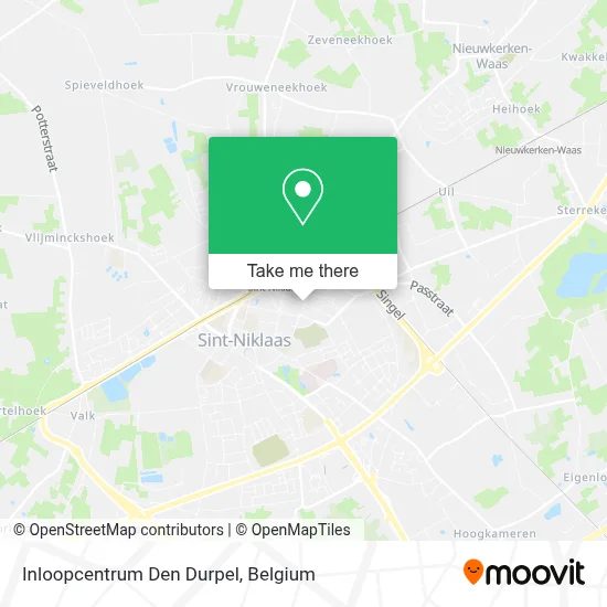 Inloopcentrum Den Durpel plan