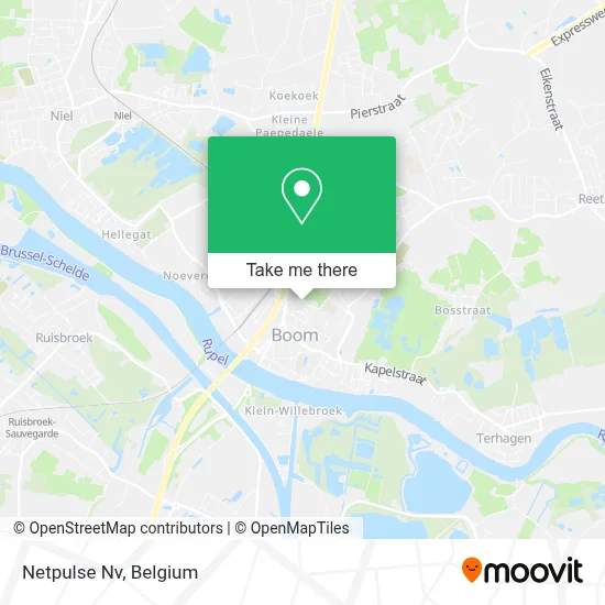 Netpulse Nv map