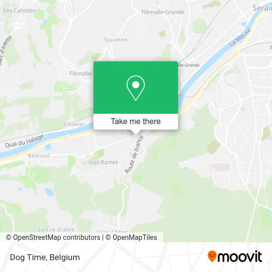 Dog Time map