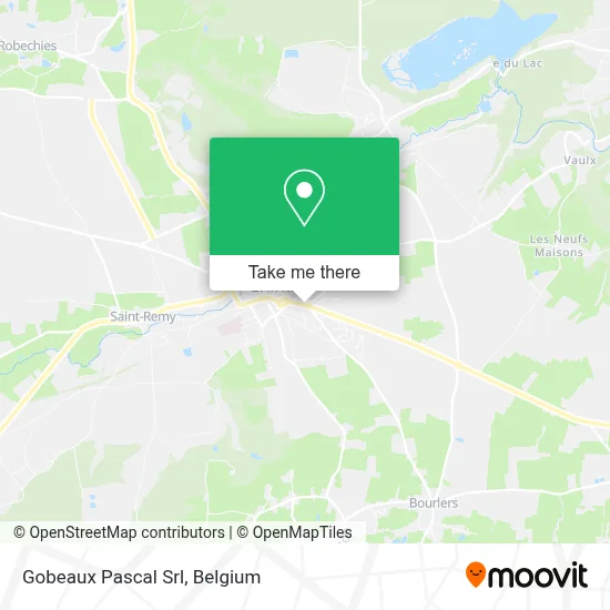 Gobeaux Pascal Srl map