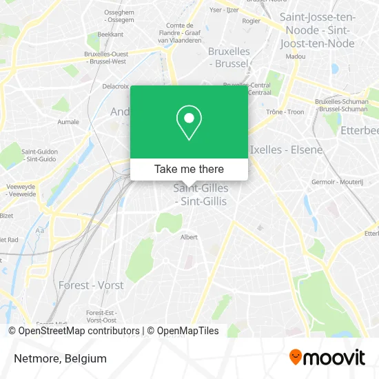 Netmore map