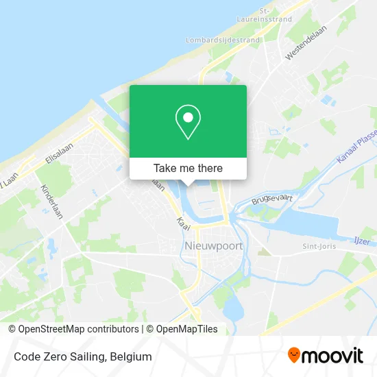 Code Zero Sailing map