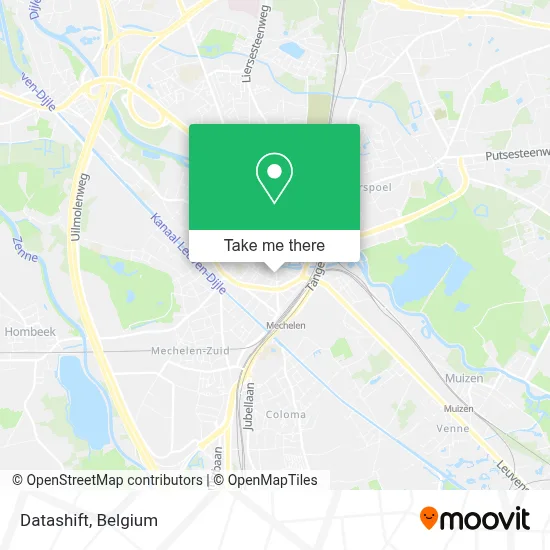 Datashift map