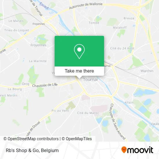 Rb's Shop & Go plan
