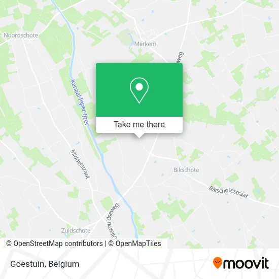Goestuin map