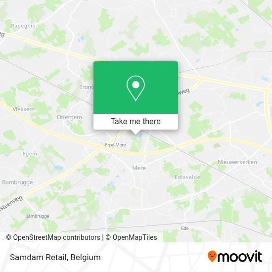 Samdam Retail map