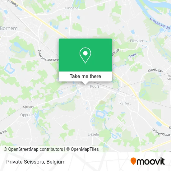 Private Scissors map
