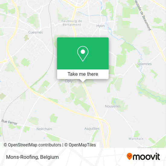 Mons-Roofing map
