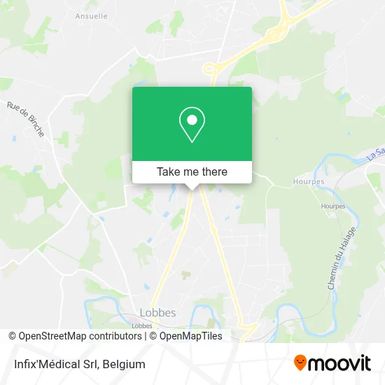 Infix'Médical Srl map