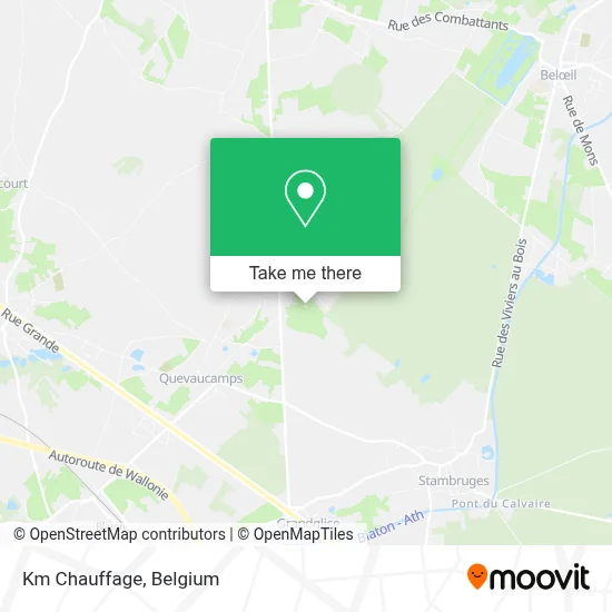 Km Chauffage map