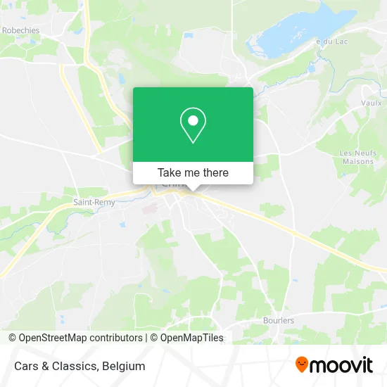 Cars & Classics map