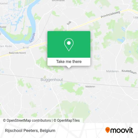 Rijschool Peeters plan
