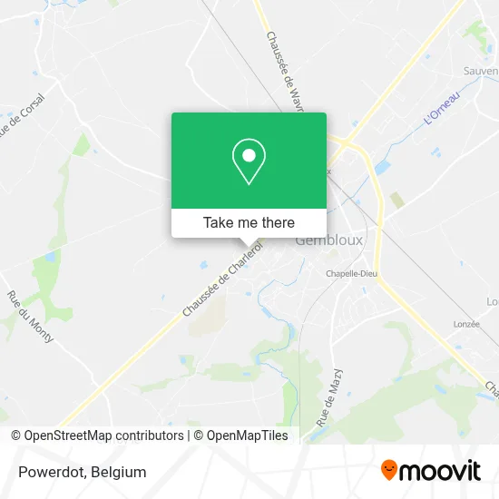 Powerdot map