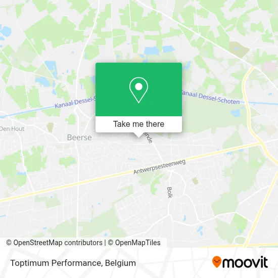 Toptimum Performance map