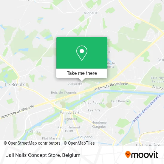 Jali Nails Concept Store map
