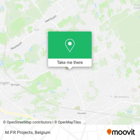 M.P.R Projects map