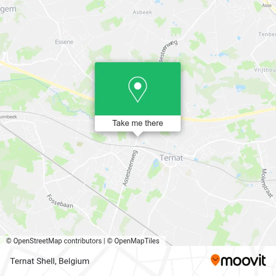 Ternat Shell map