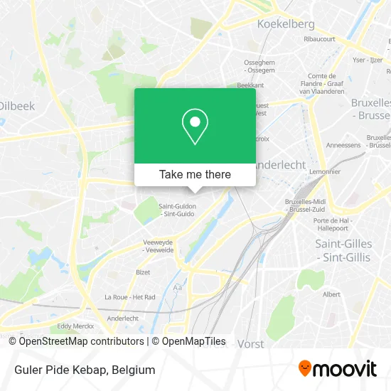 Guler Pide Kebap map