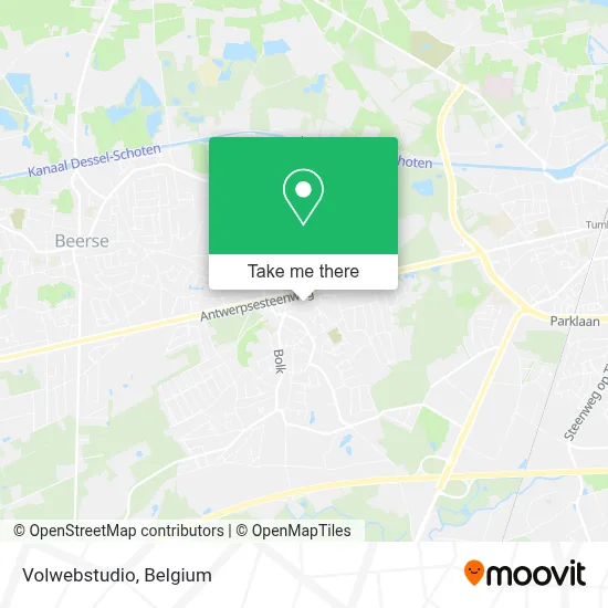 Volwebstudio map