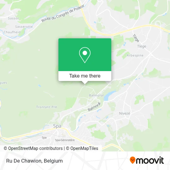 Ru De Chawion map